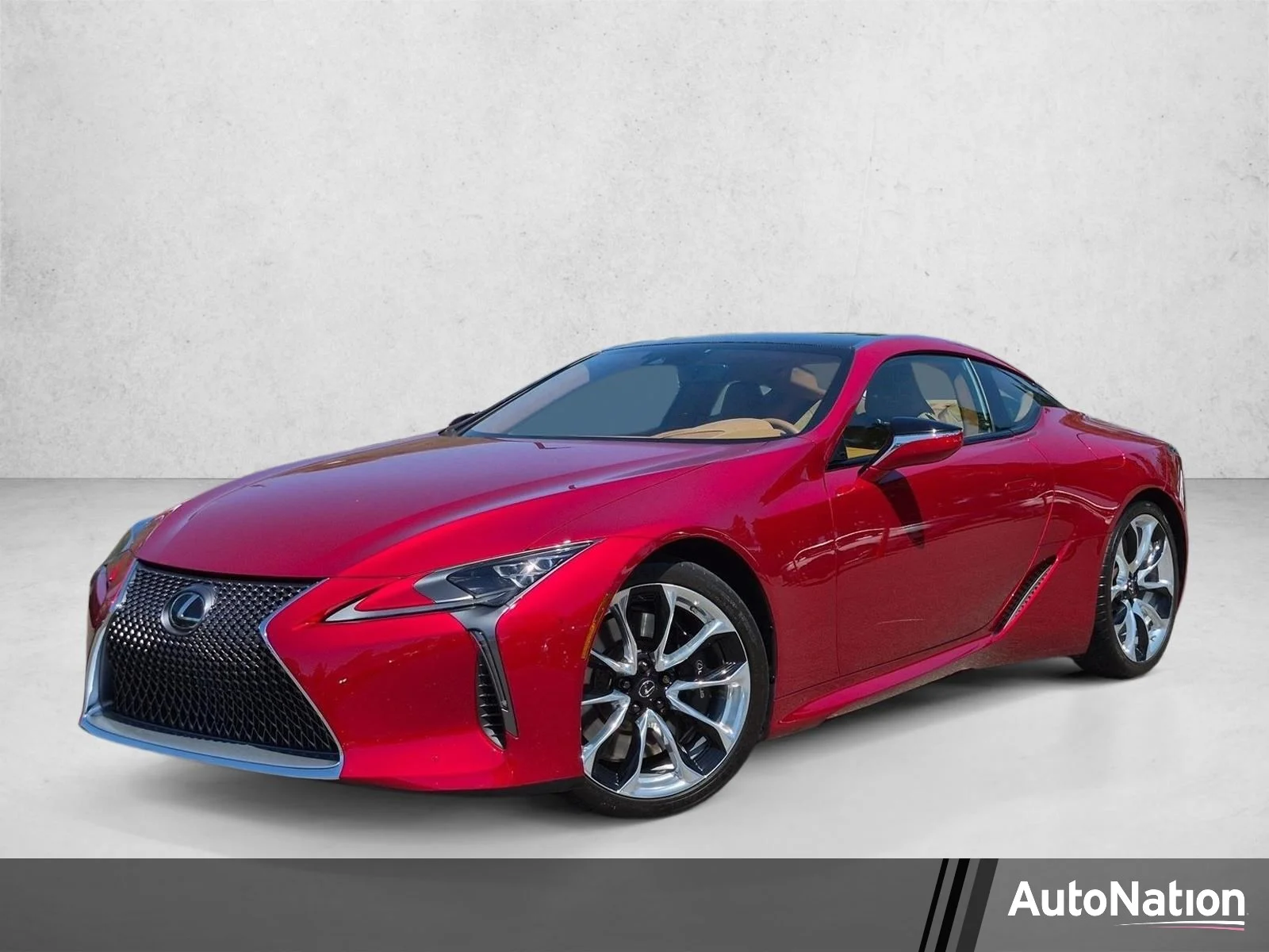 Used 2018 Infrared Lexus LC 500 image 1