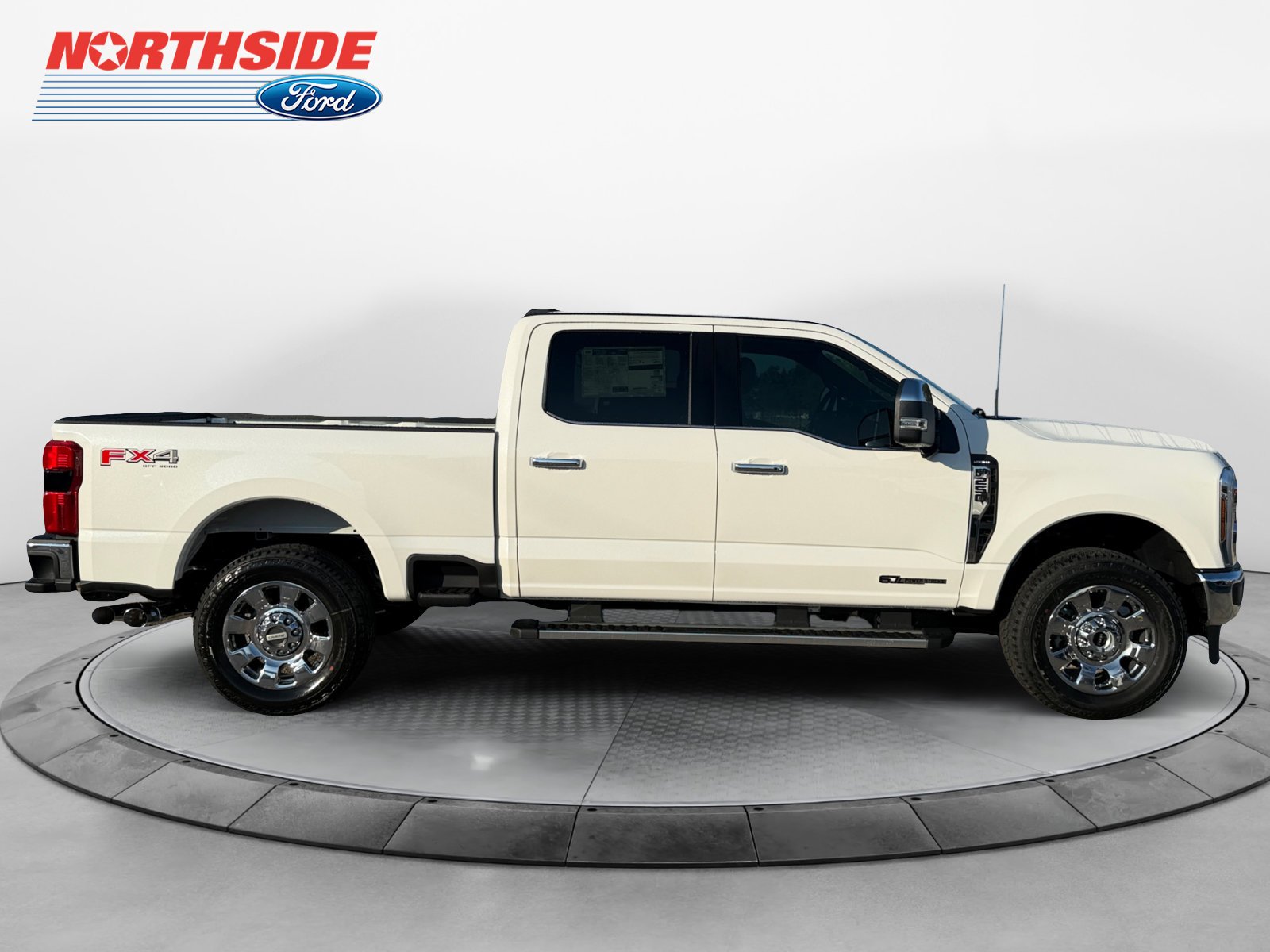 New 2026 Star White Metallic Tri-Coat Ford LARIAT image 8