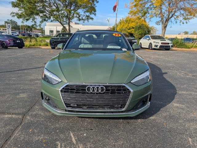 Used 2022 District Green Metallic/Black Roof Audi 45 Premium Plus image 8