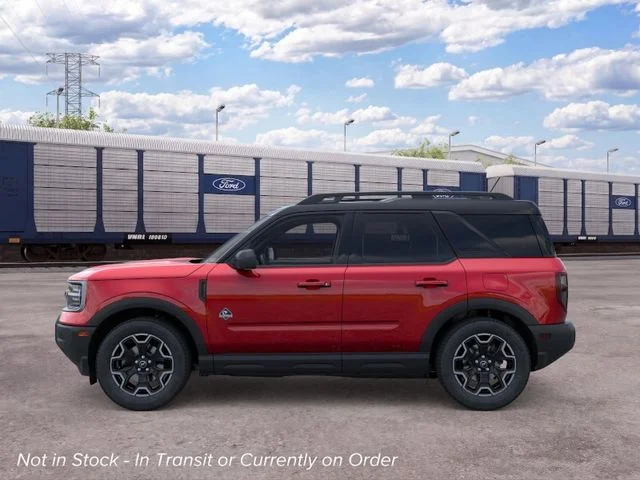 New 2026 Ruby Red Metallic Tinted Clearcoat Ford Outer Banks® image 3