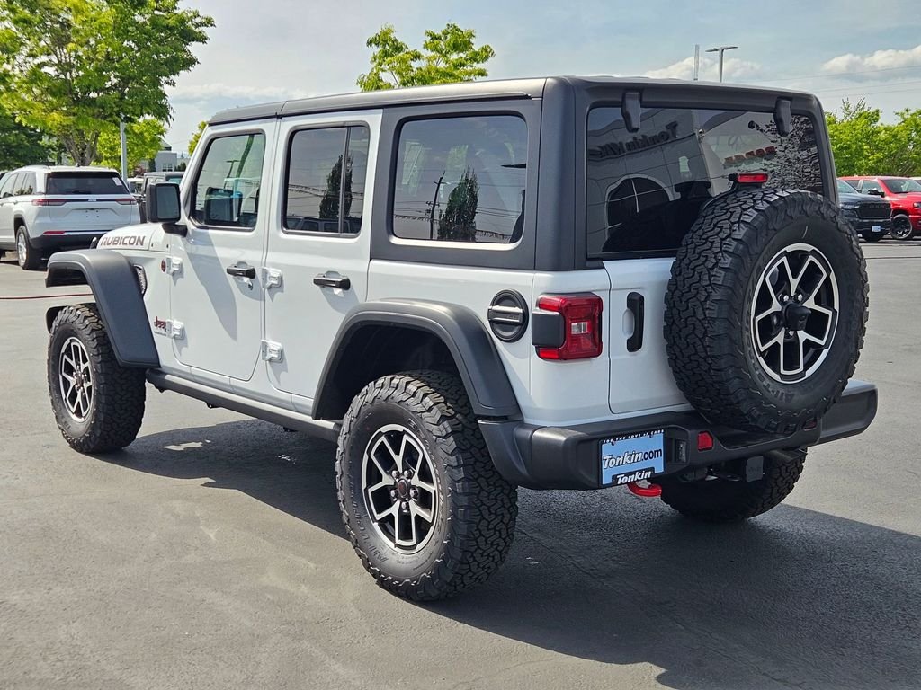 New 2026 Bright White Clear-Coat Exterior Paint Jeep Rubicon image 4