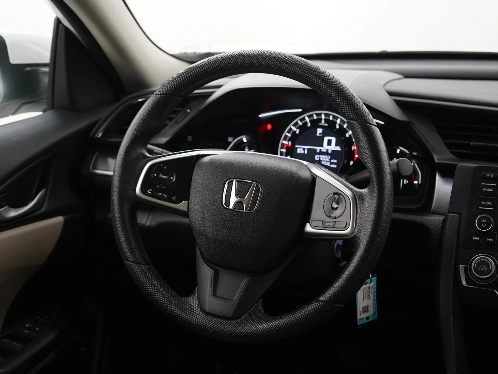 Used 2017 White Honda LX CVT image 14