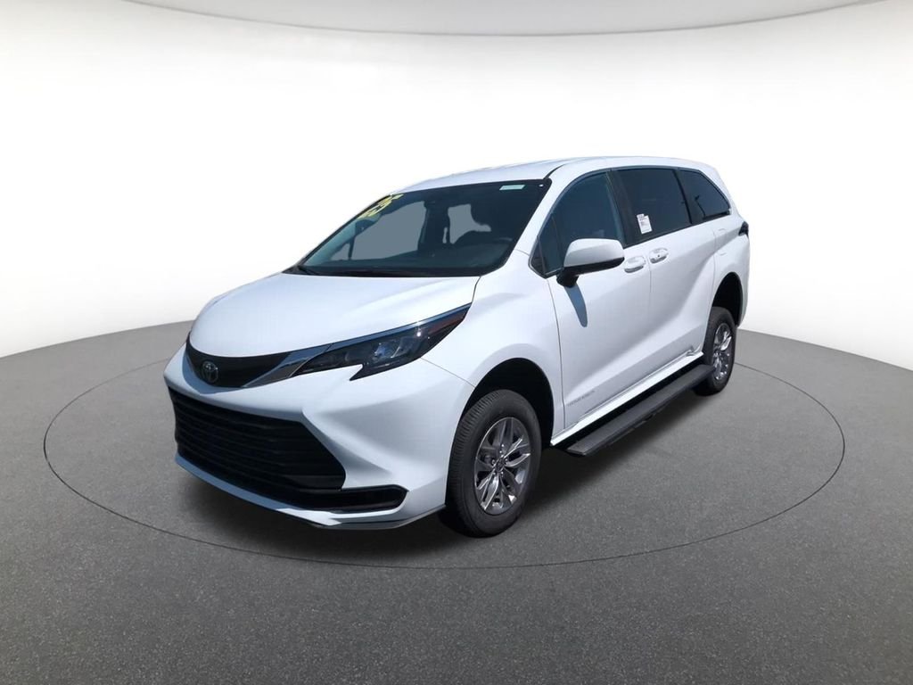 Used 2025 White Toyota LE image 2