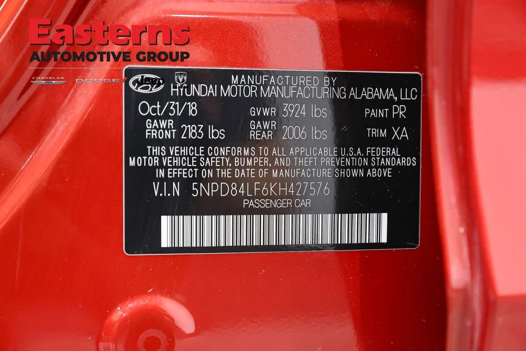 Used 2019 Red Hyundai Value Edition image 35