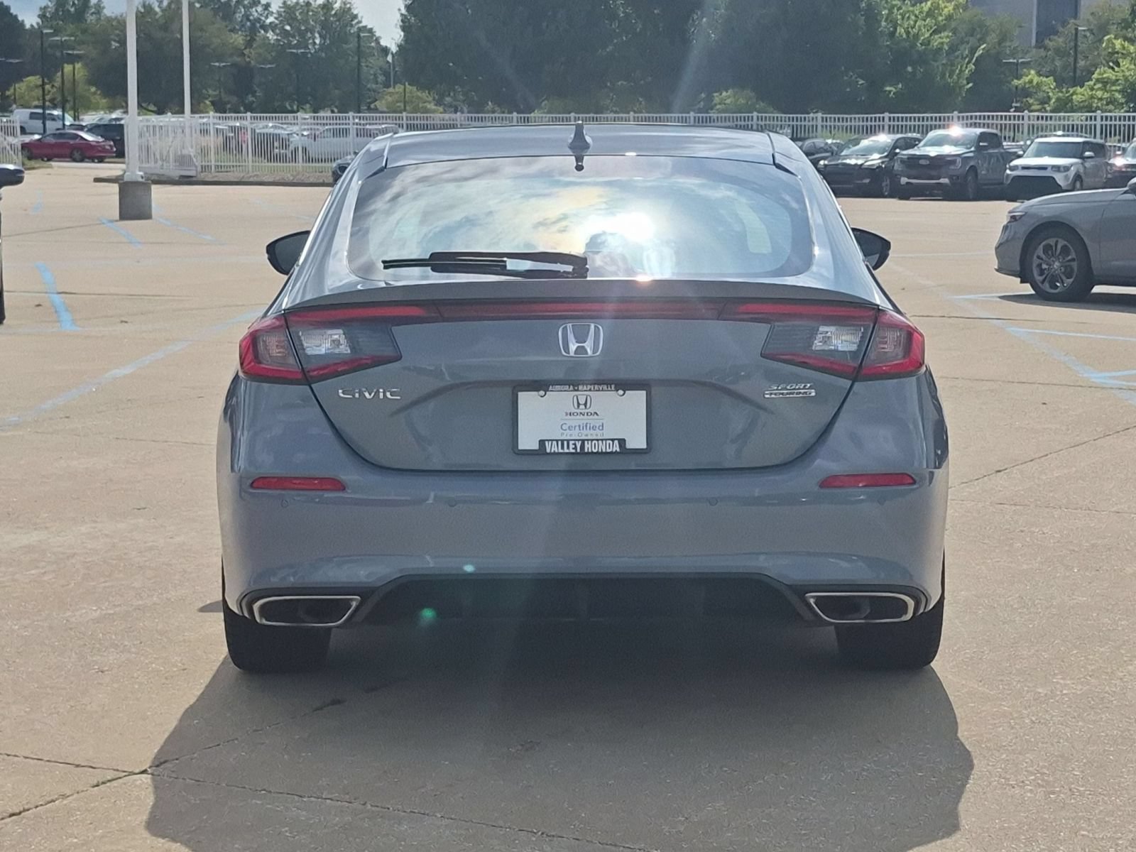 Certified Used 2024 Sonic Gray Pearl Honda Sport Touring Hatchback image 8