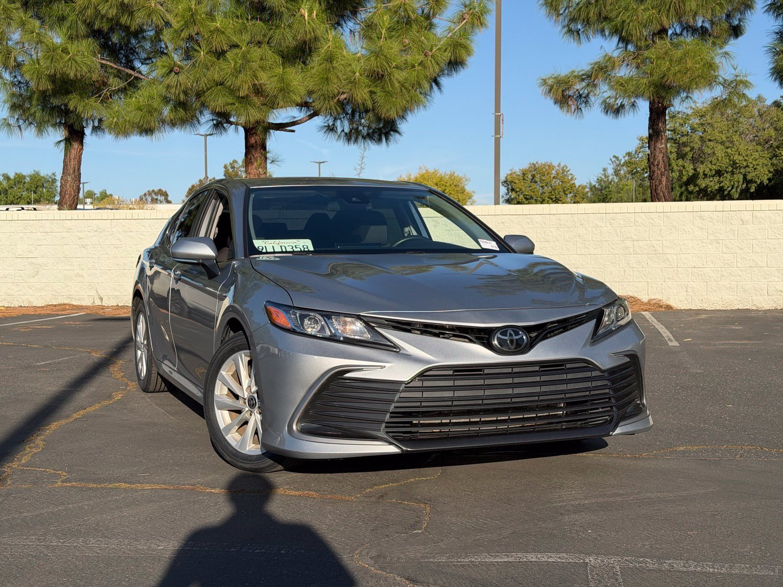 Certified Used 2024 Celestial Silver Metallic Toyota LE image 1
