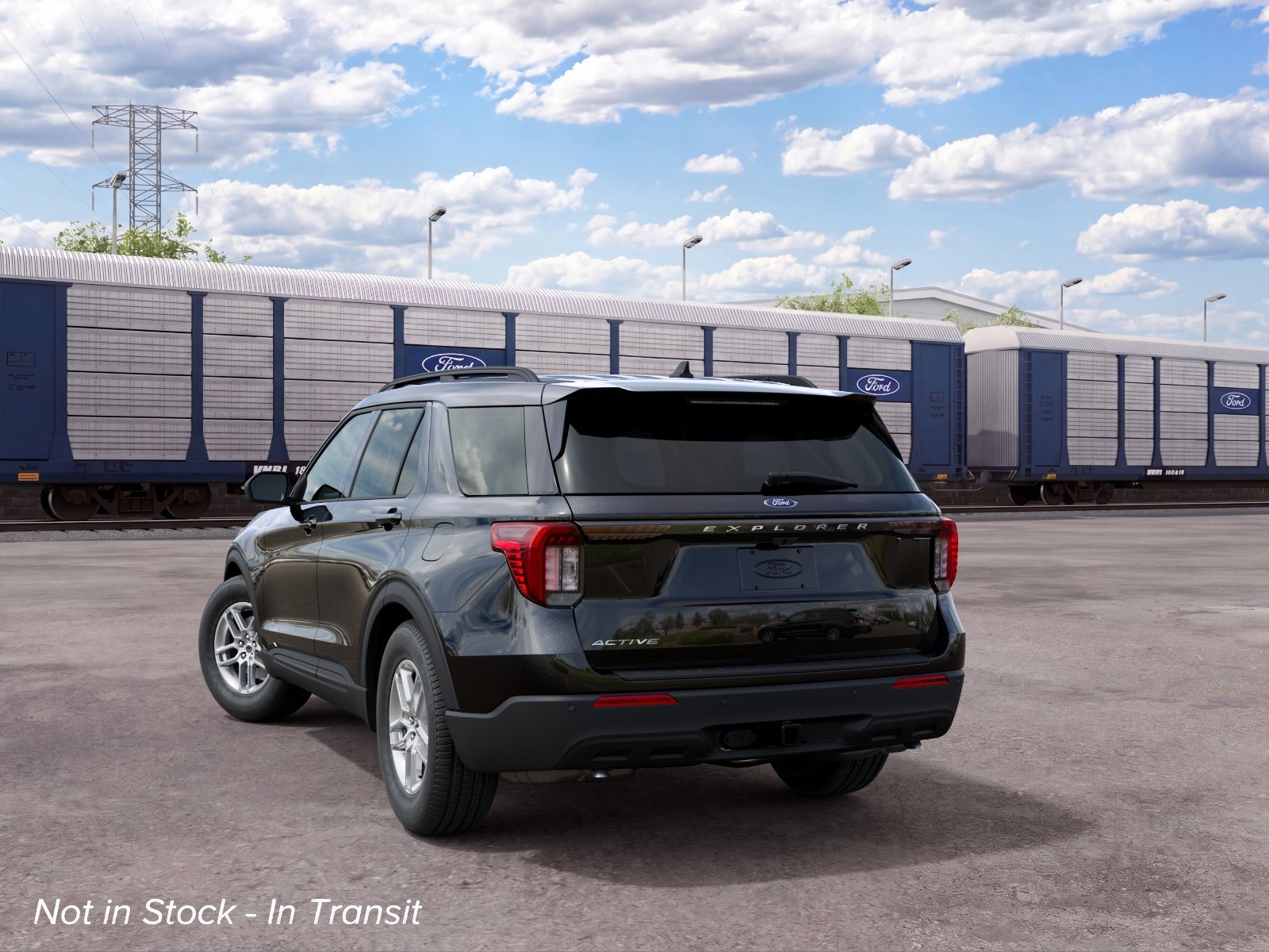 New 2027 Agate Black Metallic Ford Active image 8