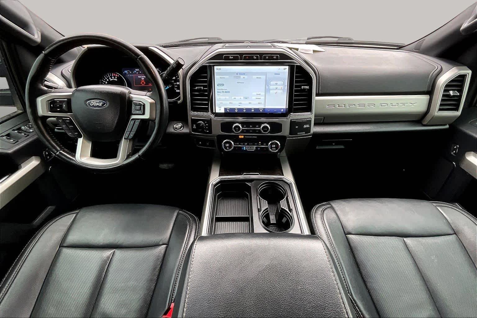 Used 2022 Agate Black Metallic Ford LARIAT image 15