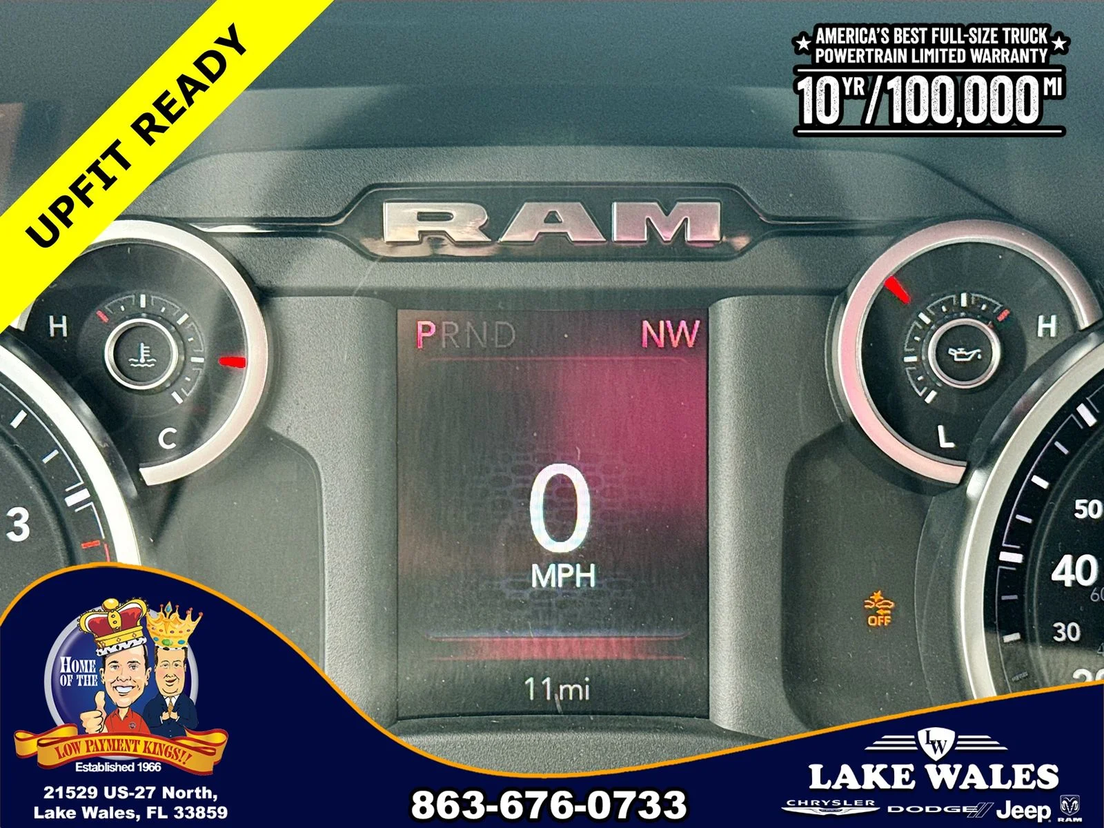 New 2026 Bright White Clear-Coat Exterior Paint RAM TRADESMAN image 11