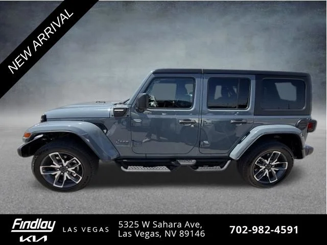 Used 2024 Gray Jeep Sport S 4xe image 8