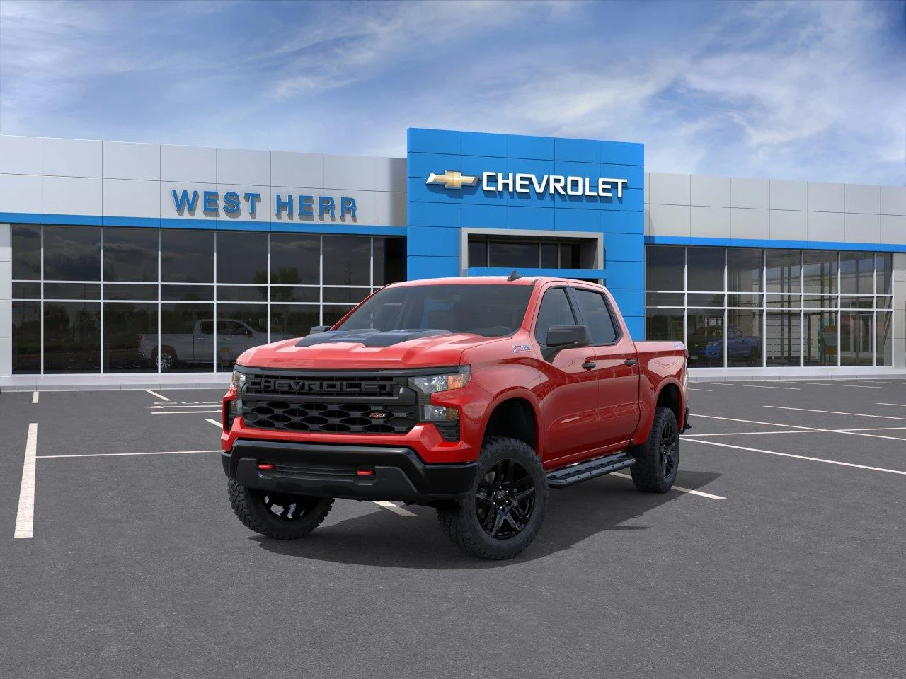 New 2026 Red Hot Chevrolet Custom Trail Boss image 8