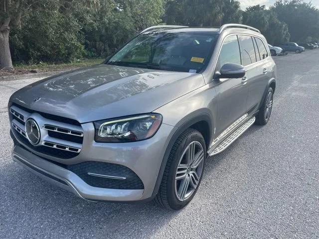 Used 2021 Beige Mercedes-Benz GLS 450 image 5