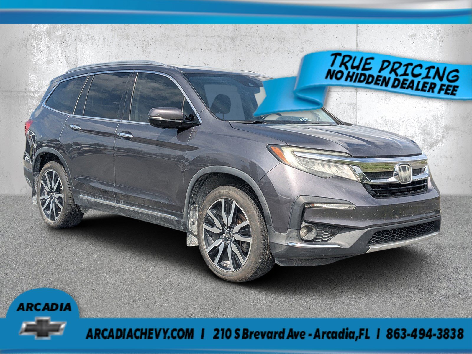 Used 2019 Gray Honda Touring 7-Passenger image 1