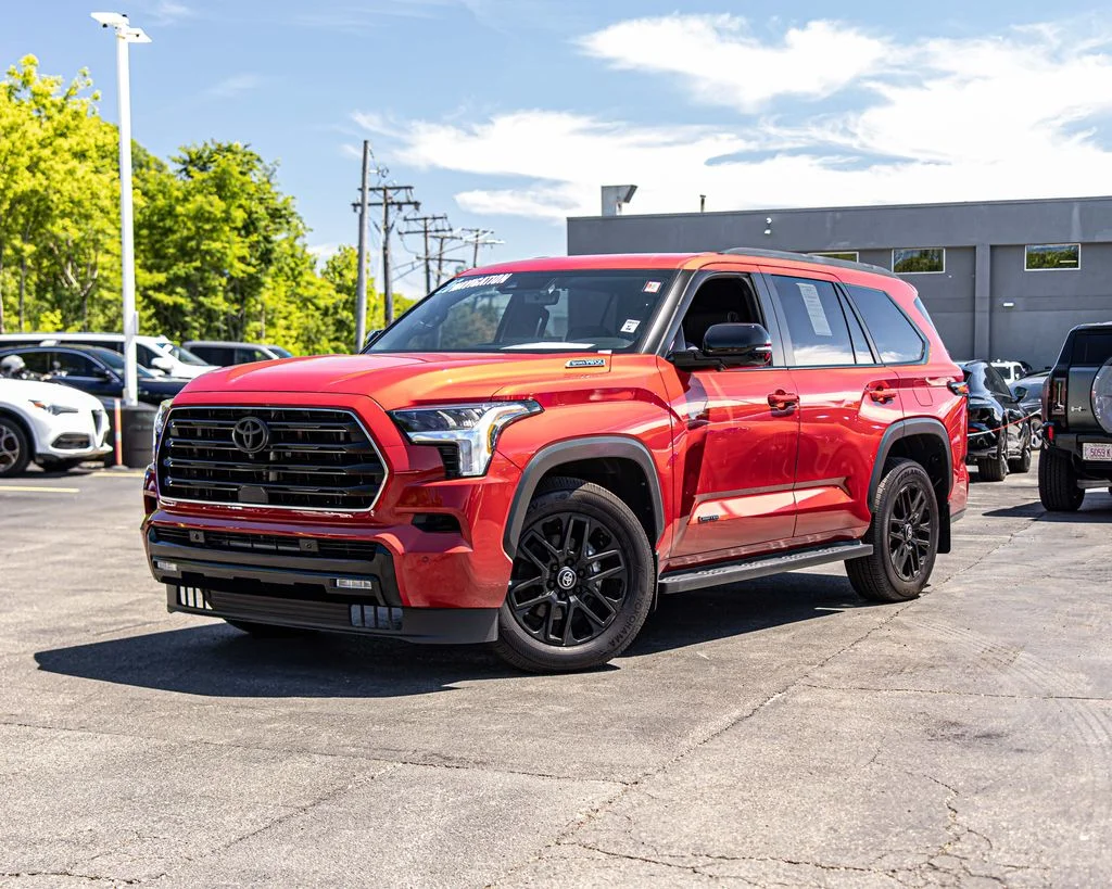 Used 2026 Red Toyota Platinum image 1