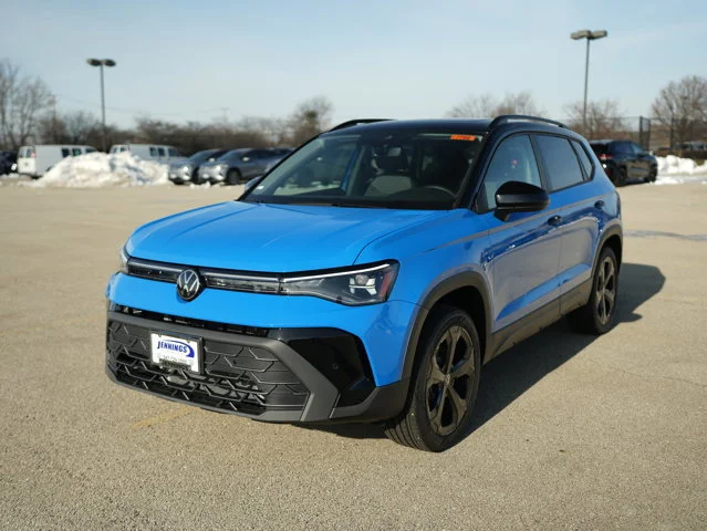 New 2026 Cornflower Blue W/Deep Black Roof Volkswagen 1.5T SE Black image 4