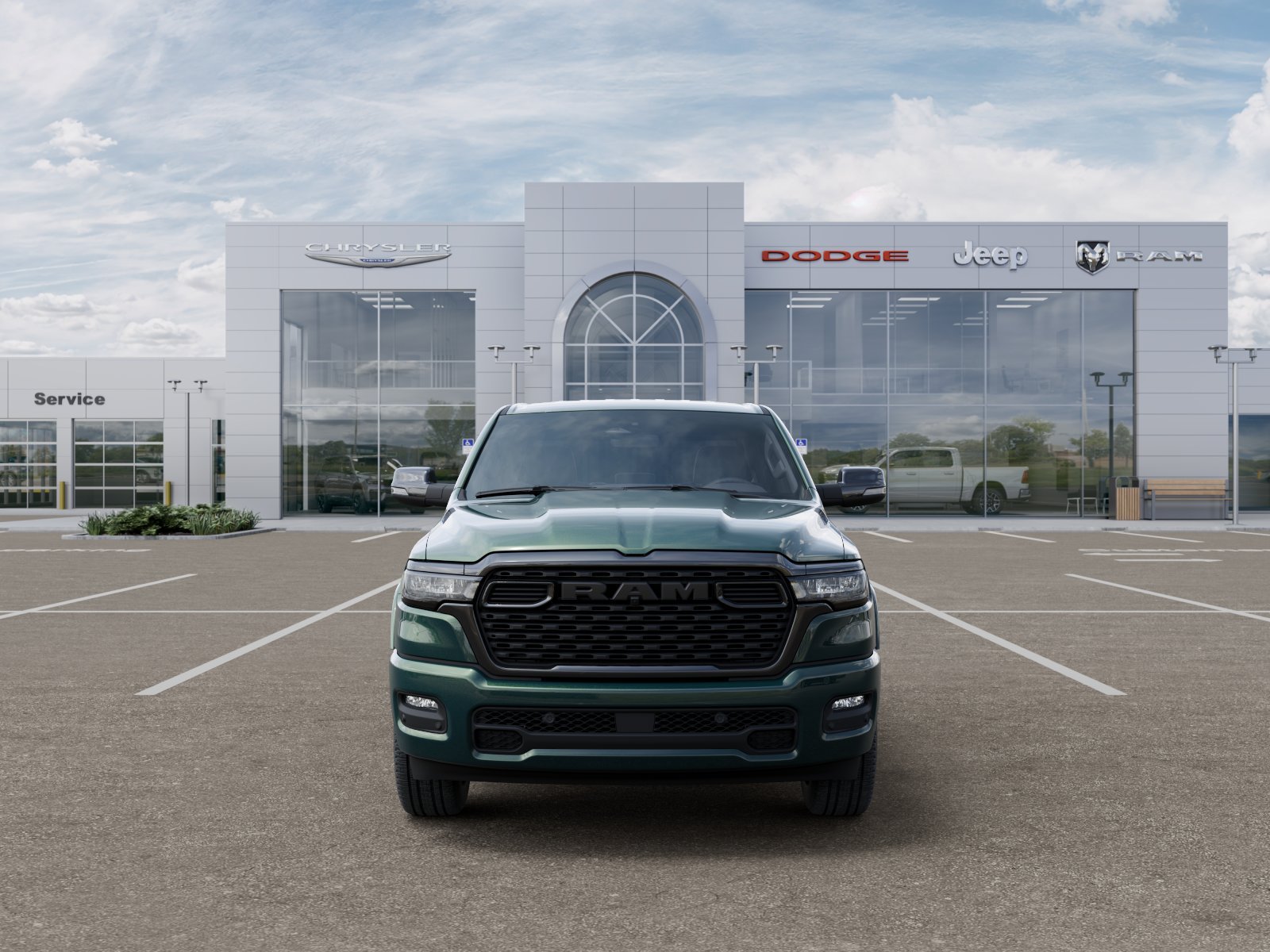 New 2026 Serrano-Green Metallic Exterior Paint RAM Big Horn/Lone Star image 33