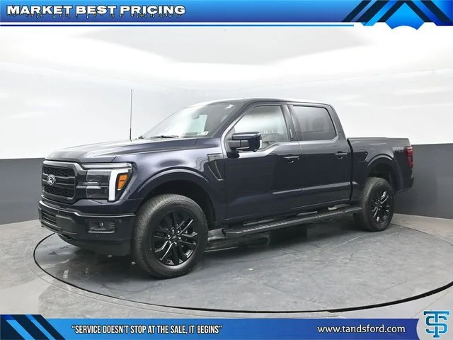 New 2026 Antimatter Blue Metallic Ford Lariat® image 1