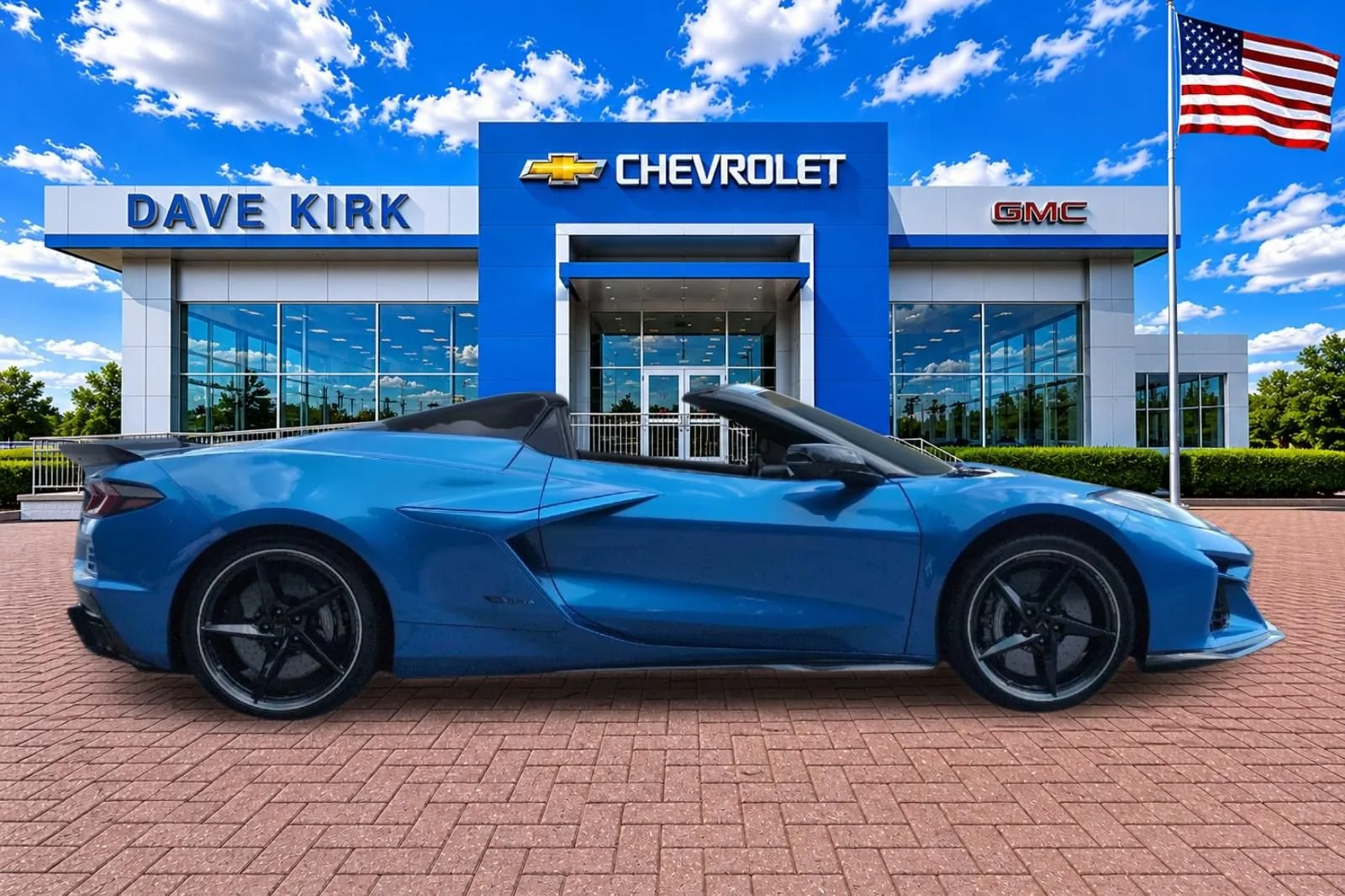 Used 2024 Riptide Blue Metallic Chevrolet 3LZ image 2