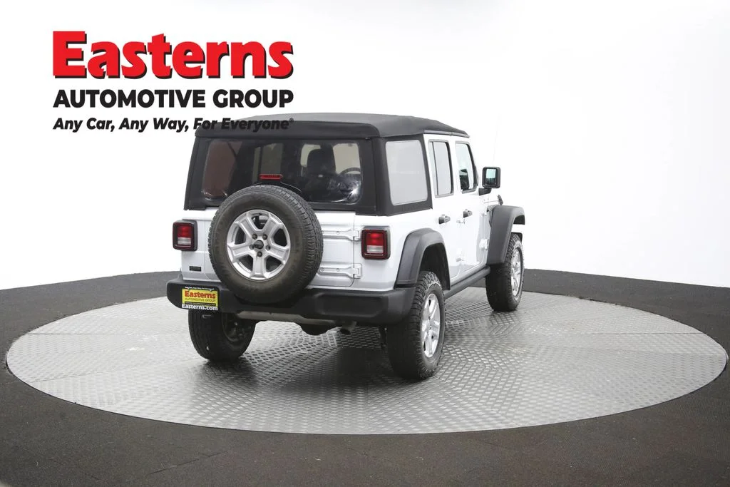 Used 2018 White Jeep Unlimited Sport S image 38