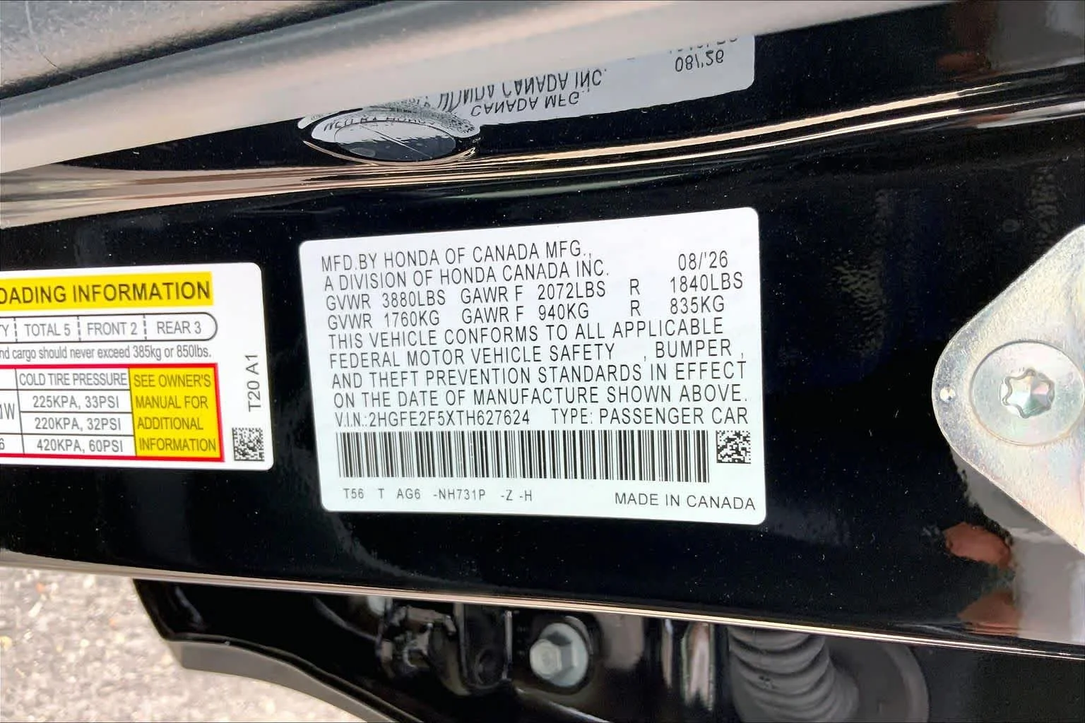New 2026 Crystal Black Pearl Honda Sport image 21