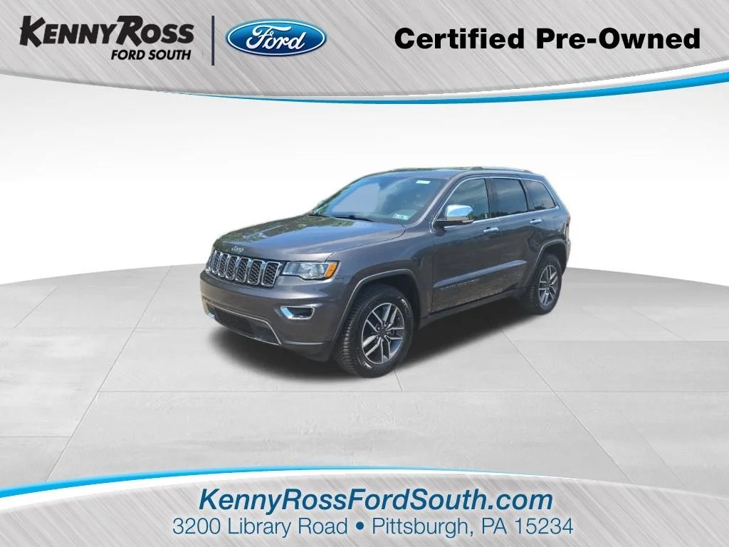 Certified Used 2021 Granite Crystal Clearcoat Metallic Jeep Limited image 1