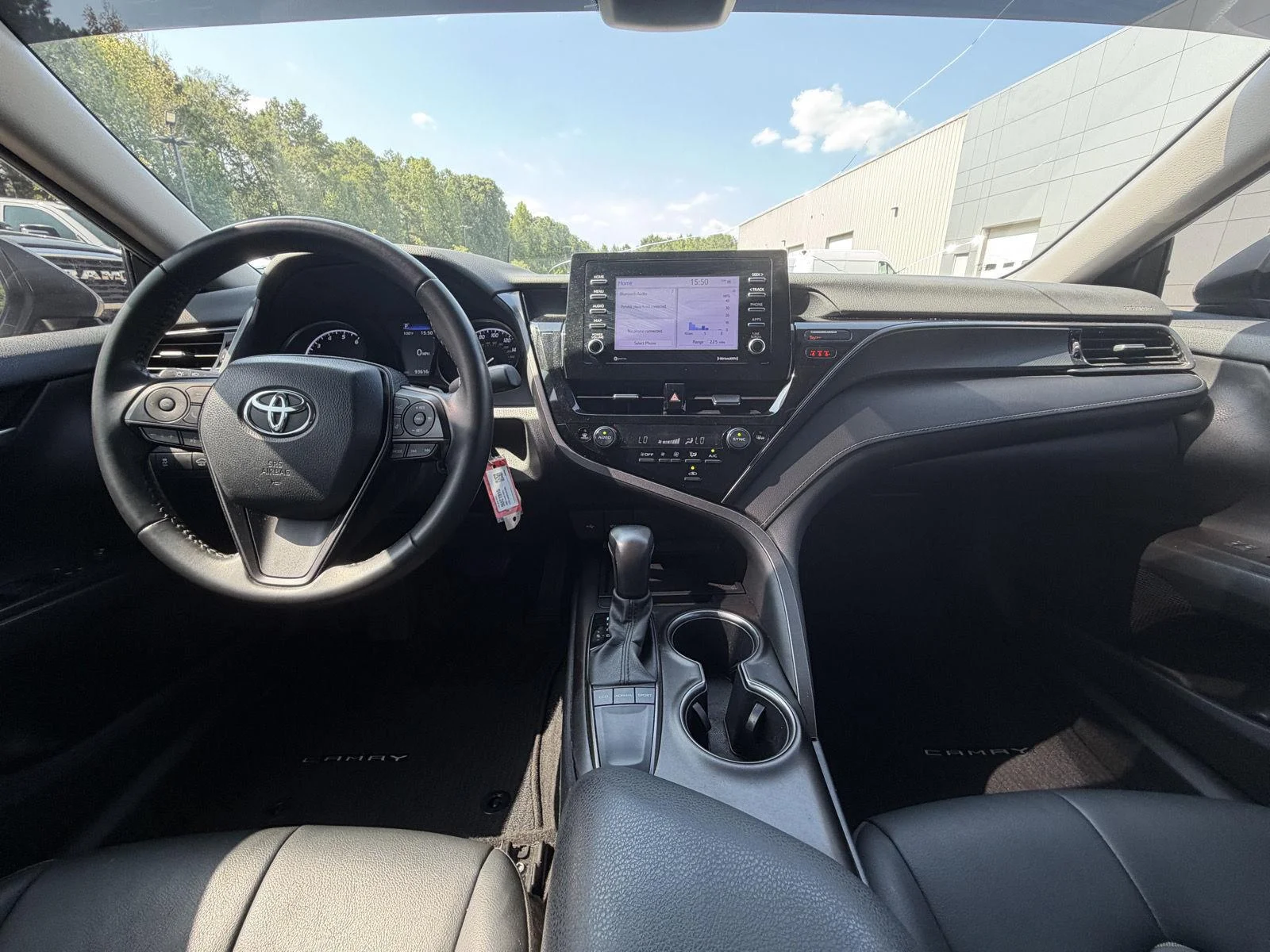 Used 2023 Celestial Silver Metallic Toyota SE image 7