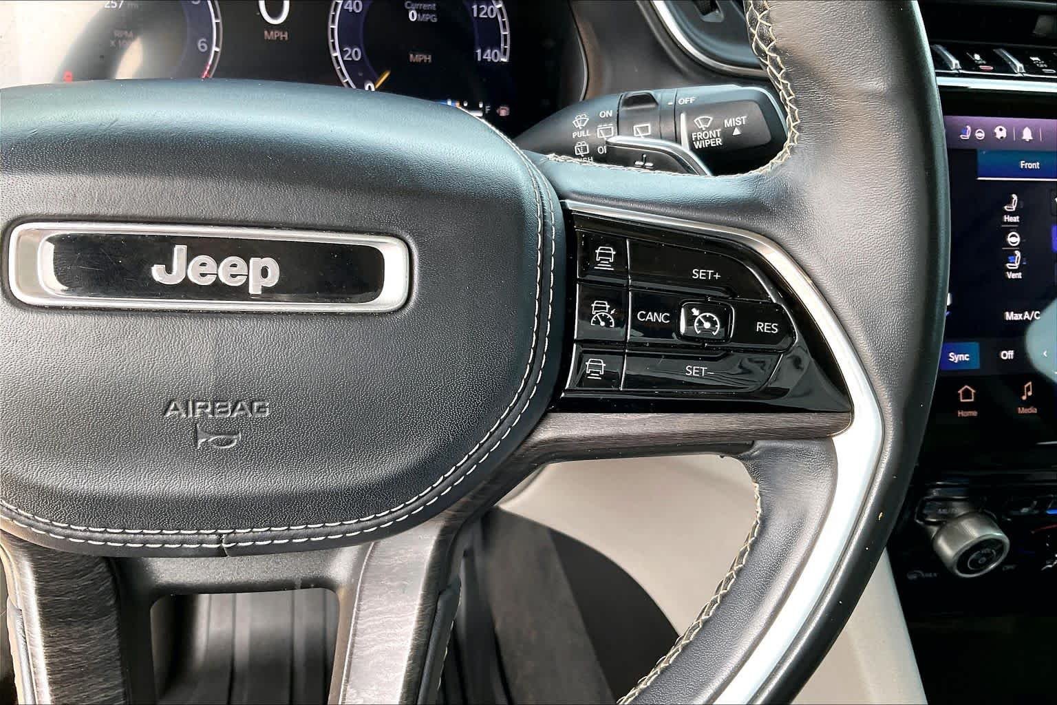 Used 2021 Velvet Red Pearlcoat Jeep Overland image 24