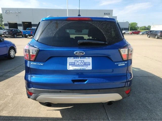Used 2017 Blue Ford Titanium image 11