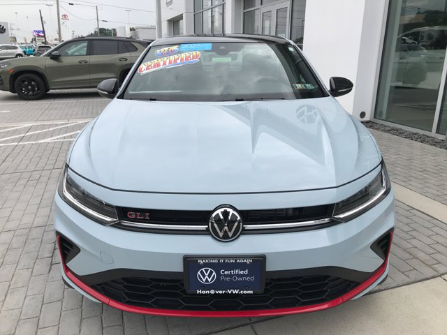Certified Used 2025 Monument Gray w/Deep Black Roof Volkswagen Autobahn image 3