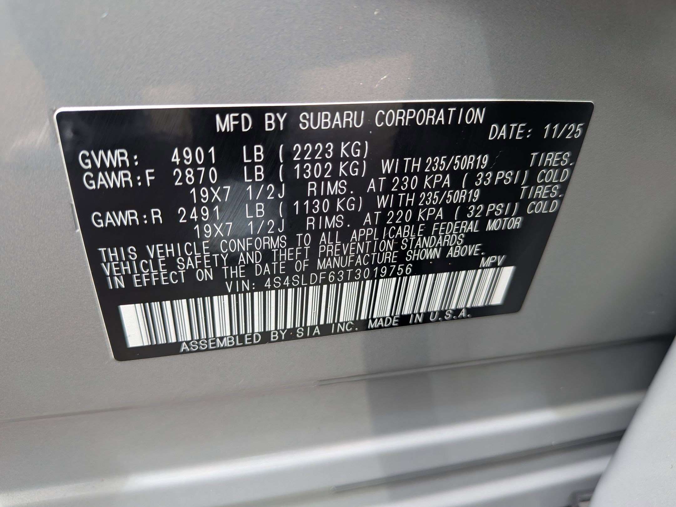 New 2026 LITHIUM RED PEARL Subaru Premium image 17