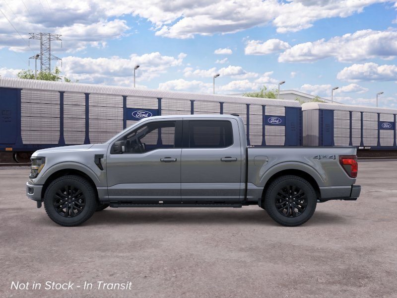 New 2026 Carbonized Gray Metallic Ford XLT image 3