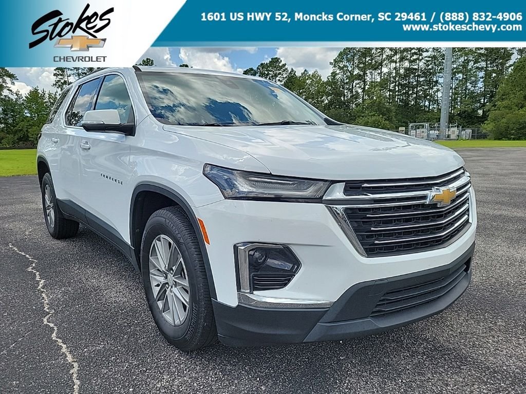 Used 2022 White Chevrolet LT image 1