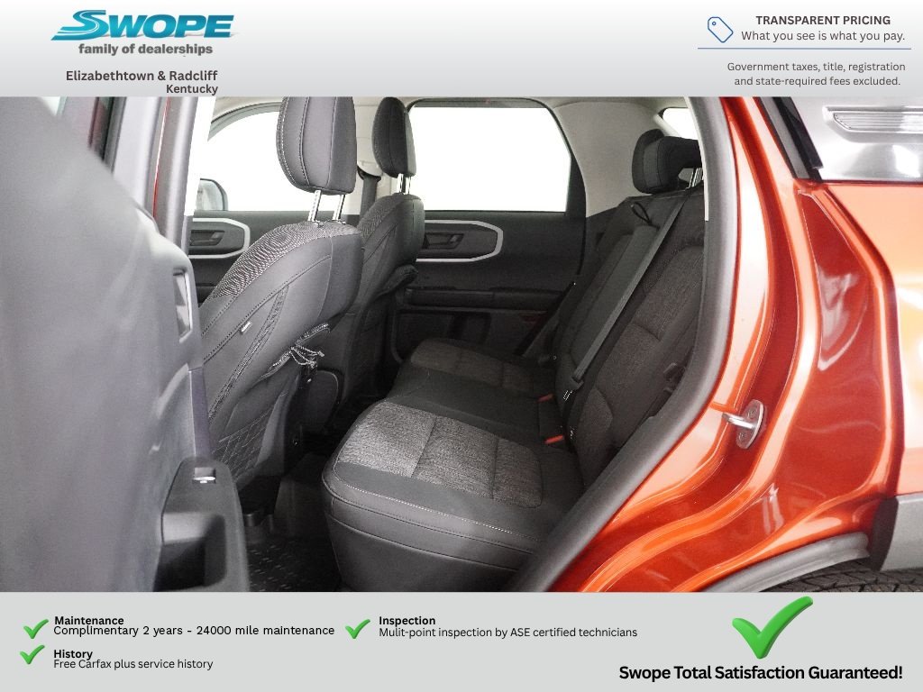 Used 2023 Hot Pepper Red Tinted Clearcoat Ford Big Bend image 12