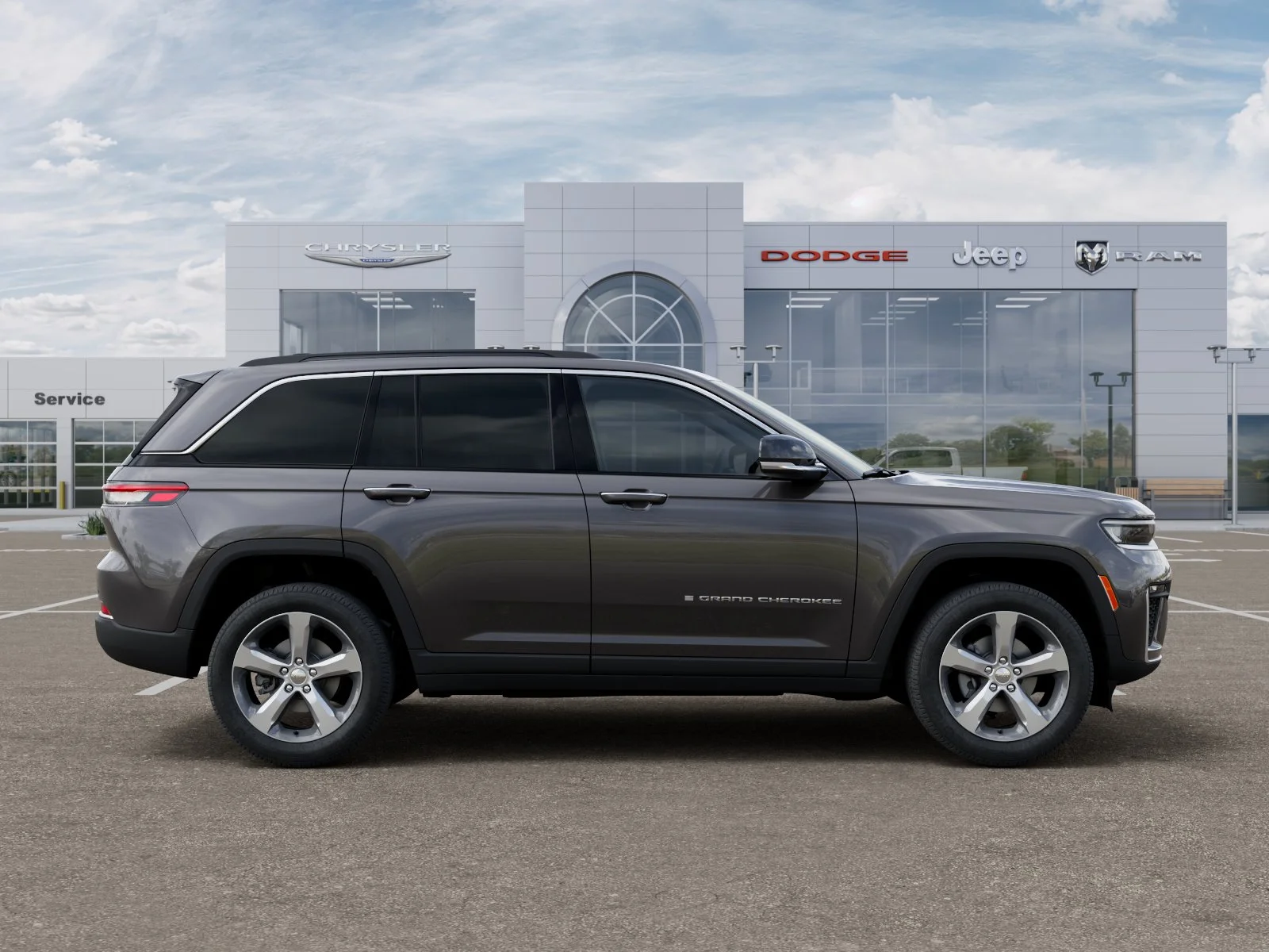 New 2026 Baltic Gray Metallic Clear-Coat Exterior Paint Jeep Limited image 49
