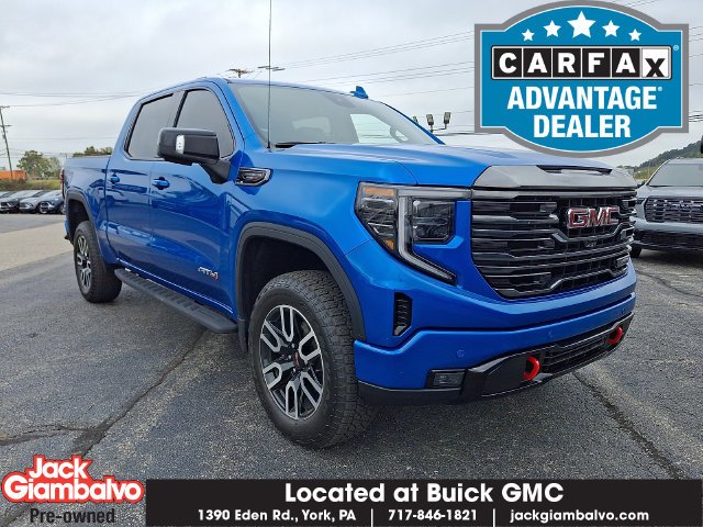 Used 2023 Blue GMC AT4 image 1