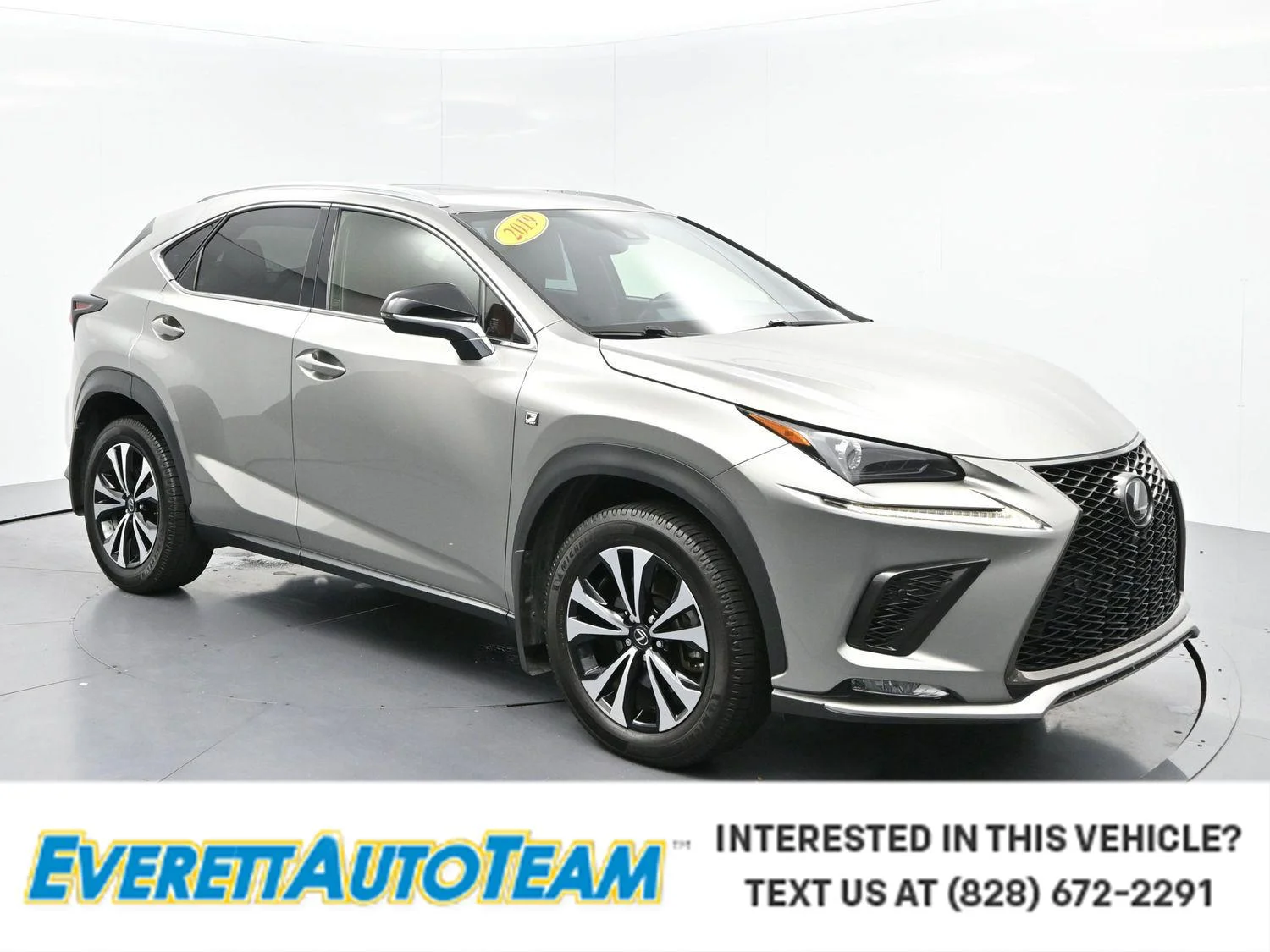 Used 2019 Atomic Silver Lexus NX 300 image 1