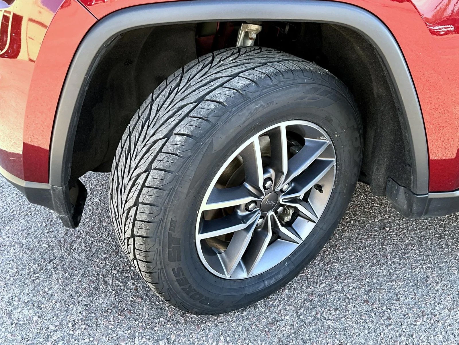 Used 2021 Red Jeep Limited image 23