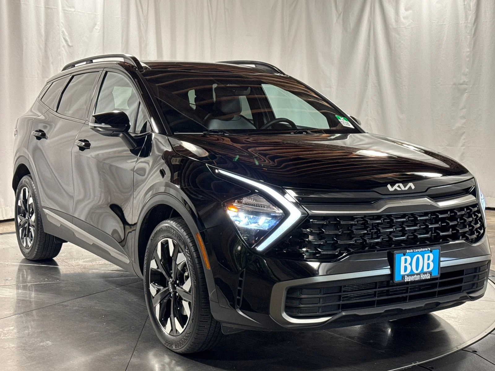 Used 2023 Ebony Black Kia X-Line image 7