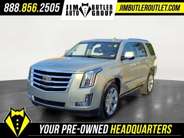 Used 2016 SILVER COAST METALLIC Cadillac Premium Collection image 1
