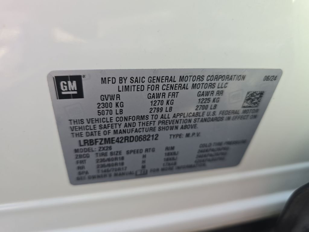 Used 2024 White Buick Preferred image 25