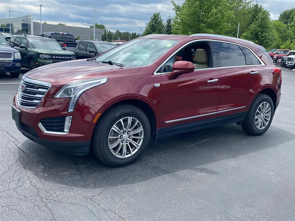 Used 2017 Red Passion Tintcoat Cadillac Luxury AWD image 7