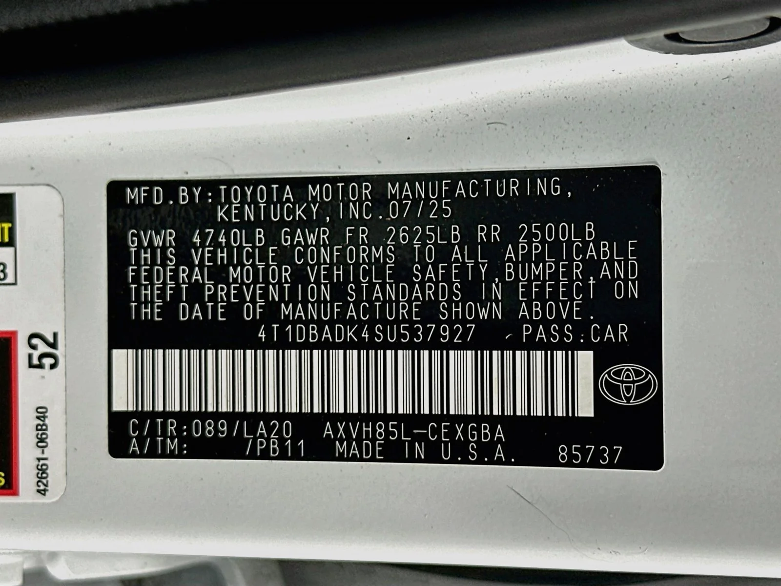 Certified Used 2025 Beige Toyota XLE image 32