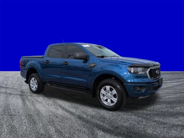 Certified Used 2020 Lightning Blue Ford XLT image 2