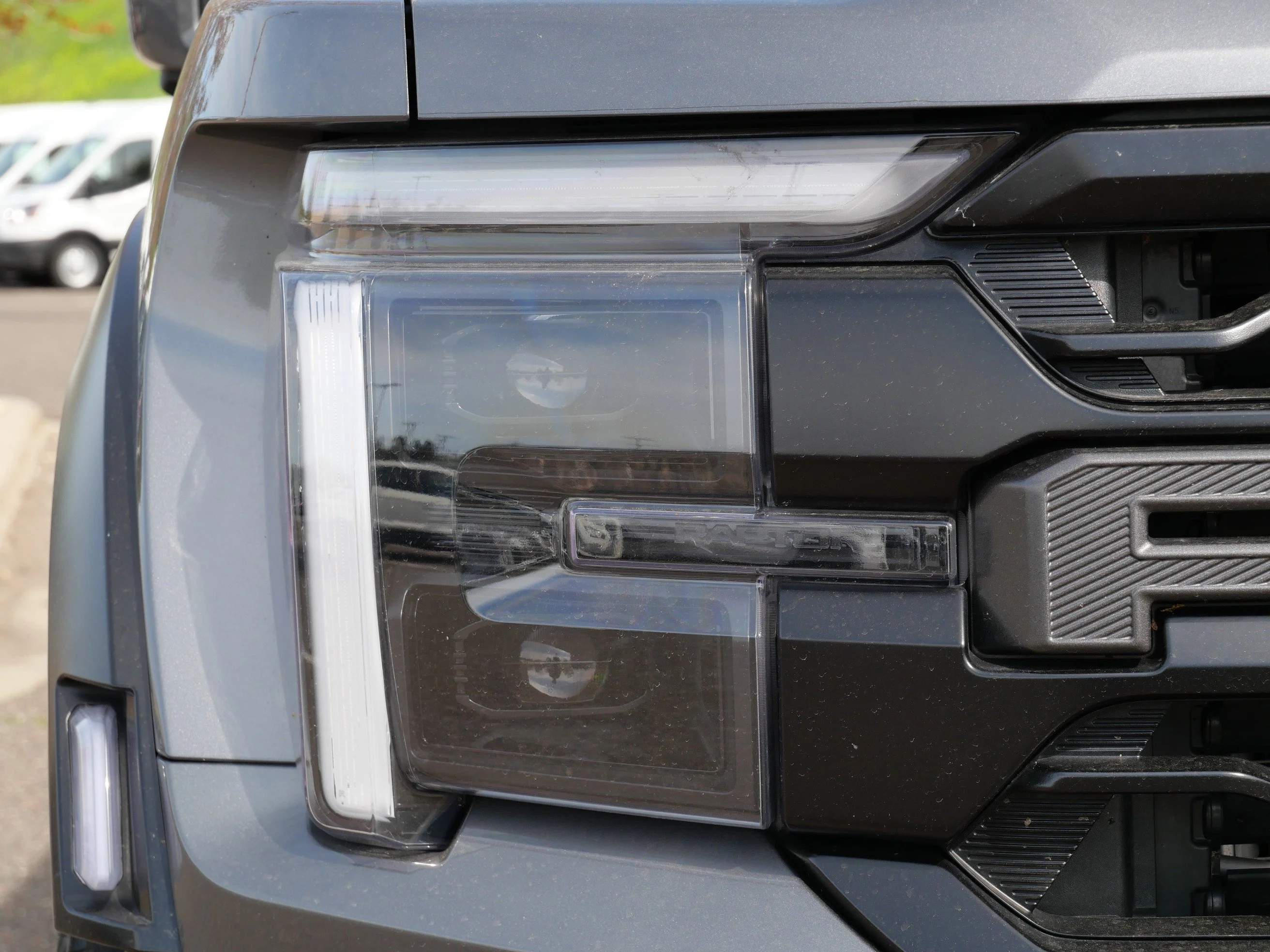 Certified Used 2024 Light Blue Clearcoat Metallic Ford Raptor image 9