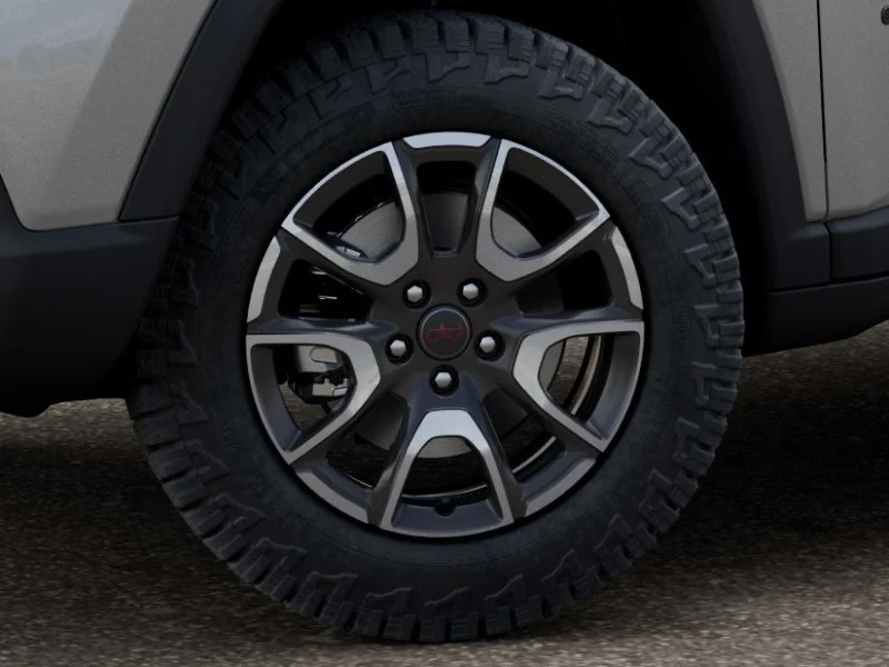 New 2026 Silver Zynith Metallic Clear-Coat Exterior Paint Jeep Trailhawk image 9