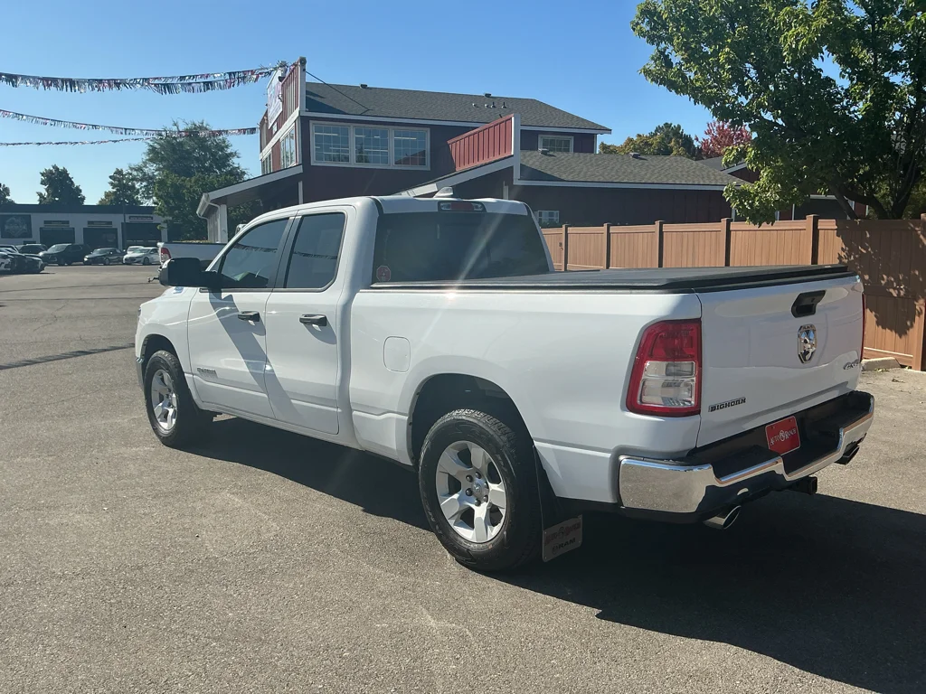Used 2024 Bright White Clearcoat Ram Big Horn image 7