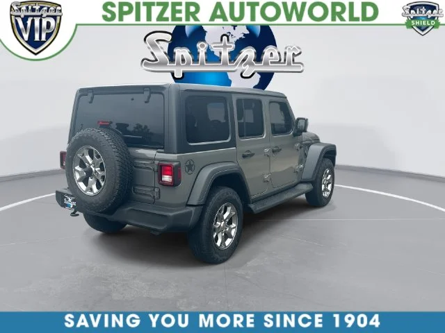Used 2020 Gray Jeep Unlimited Sport image 9