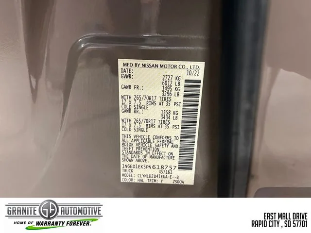 Used 2023 Beige Nissan PRO-4X image 29