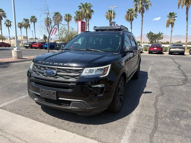 Used 2018 Shadow Black Ford XLT image 1