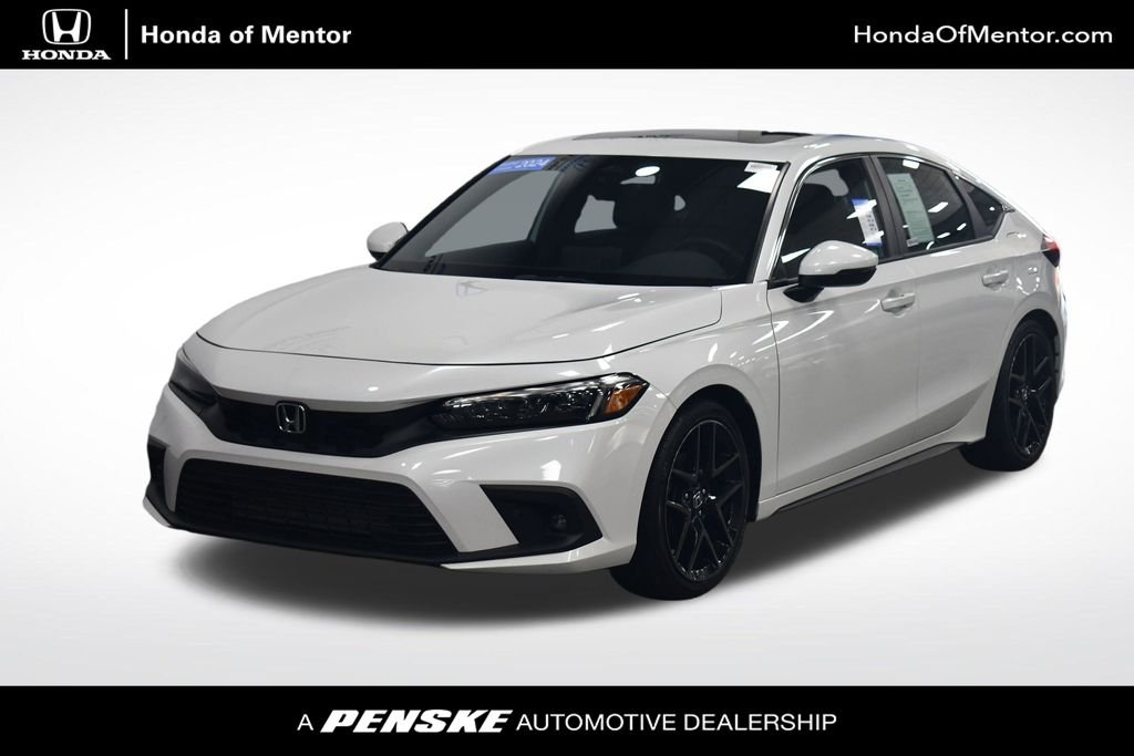 Certified Used 2024 Platinum White Pearl Honda Sport Touring image 1
